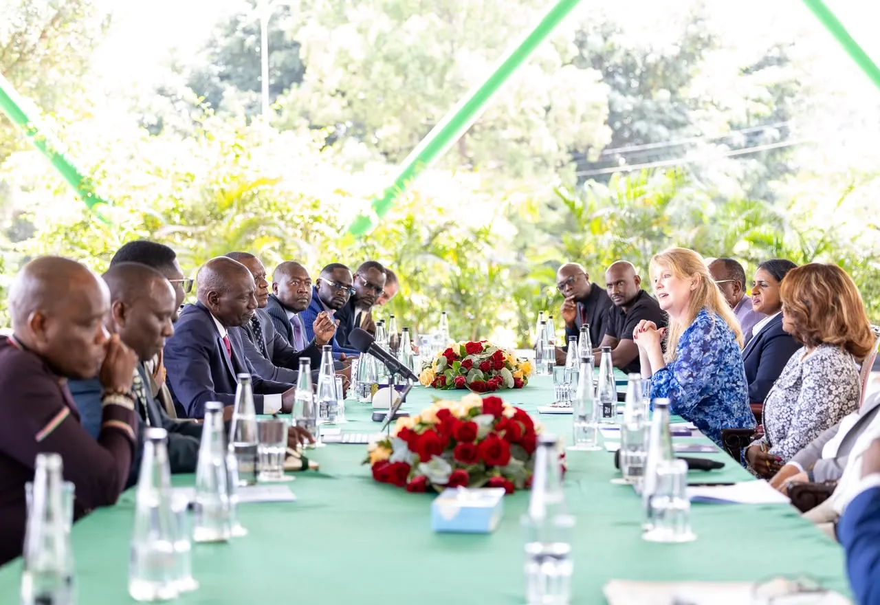 Welcoming heads of state
